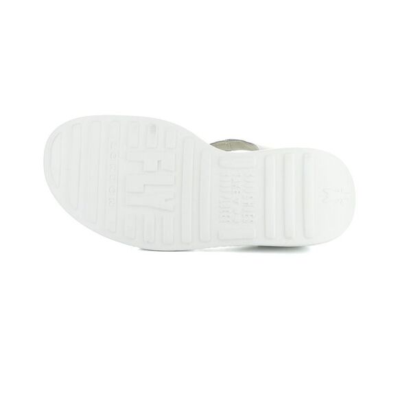 Fly London Duma Leather Wedge Sandal